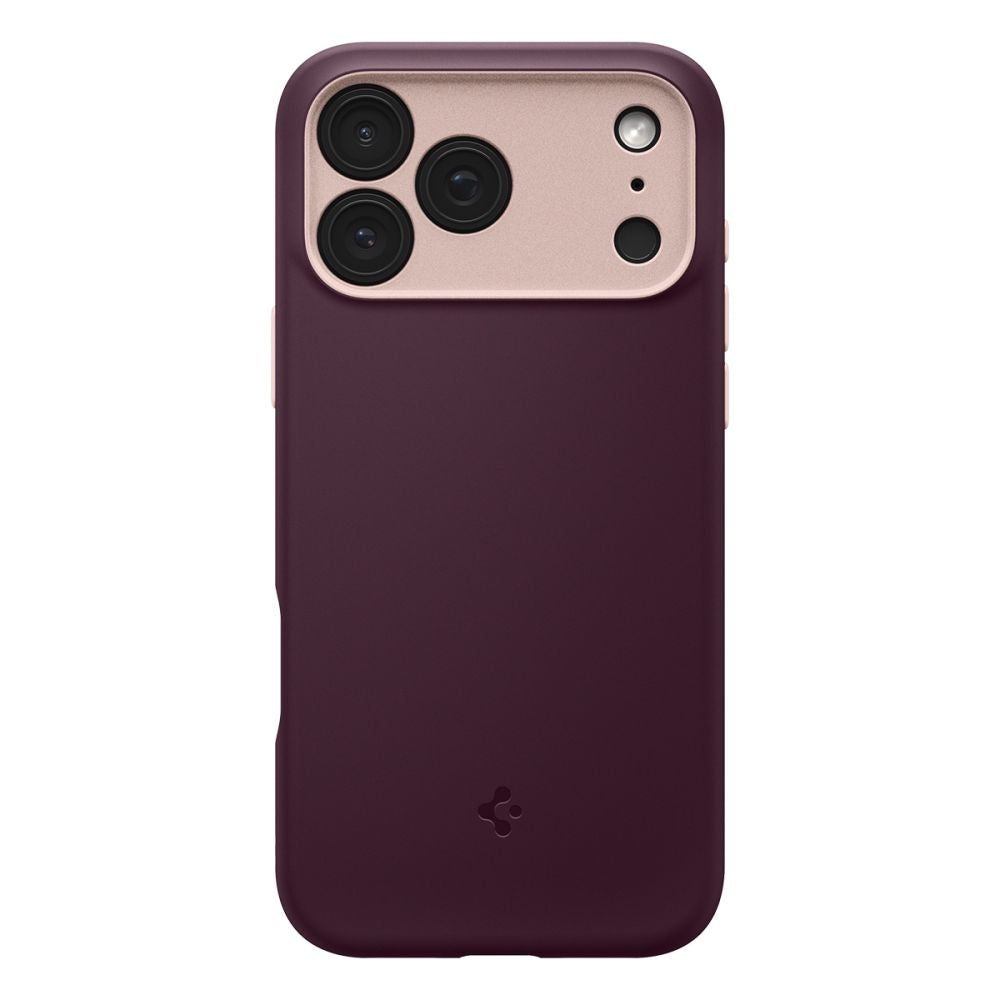 Spigen Nano Pop MagSafe dėklas iPhone 17 Pro – burgundinis