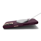 Spigen Nano Pop MagSafe dėklas iPhone 17 – burgundiškas