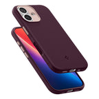 Spigen Nano Pop MagSafe dėklas iPhone 17 – burgundiškas