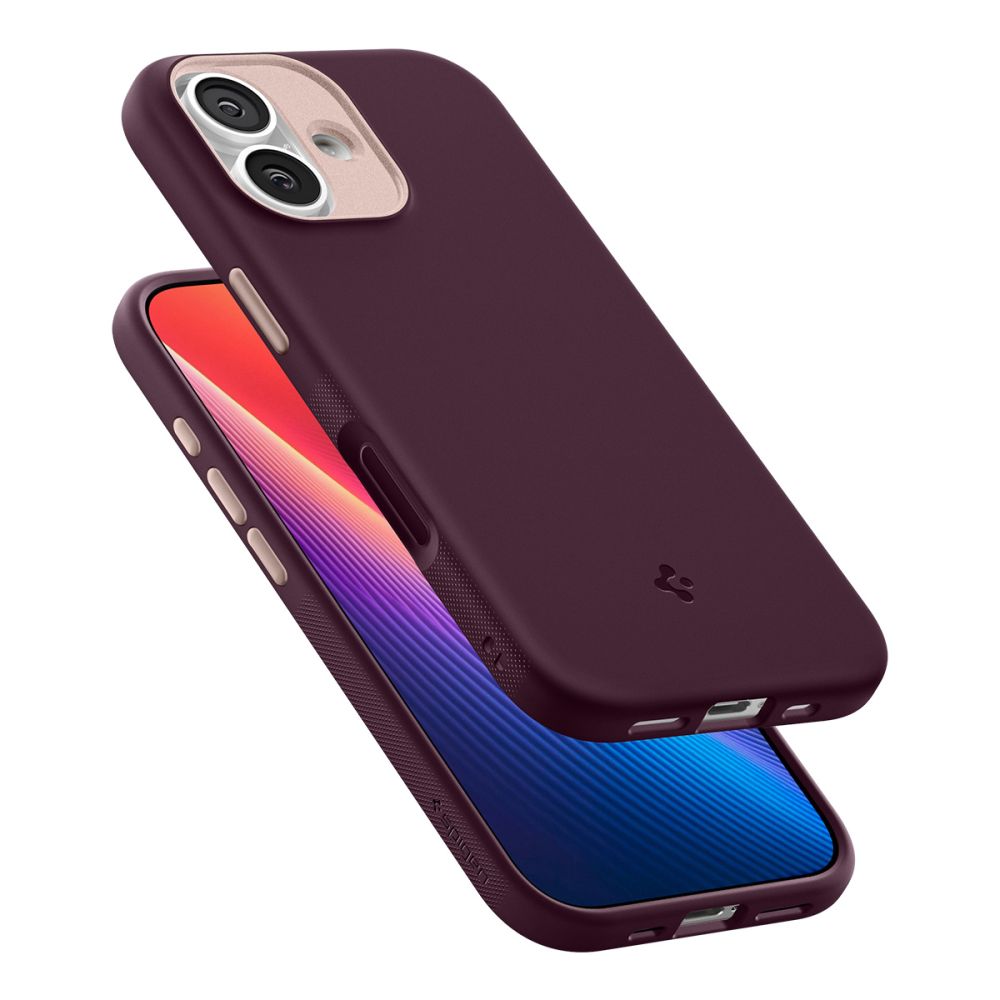 Spigen Nano Pop MagSafe dėklas iPhone 17 – burgundiškas