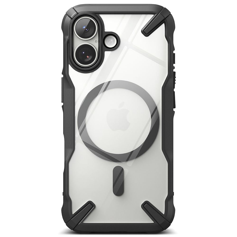 Ringke Fusion X MagSafe dėklas iPhone 17 – juodas -- iPhone 17