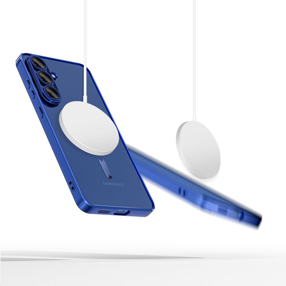 Tech-Protect MagFlex MagSafe dėklas Galaxy S25 FE – mėlynas -- Samsung Galaxy S25 FE