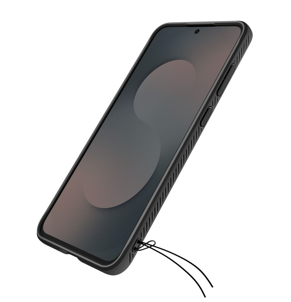 Spigen Rugged Armor dėklas Samsung Galaxy S25 FE – juodas
