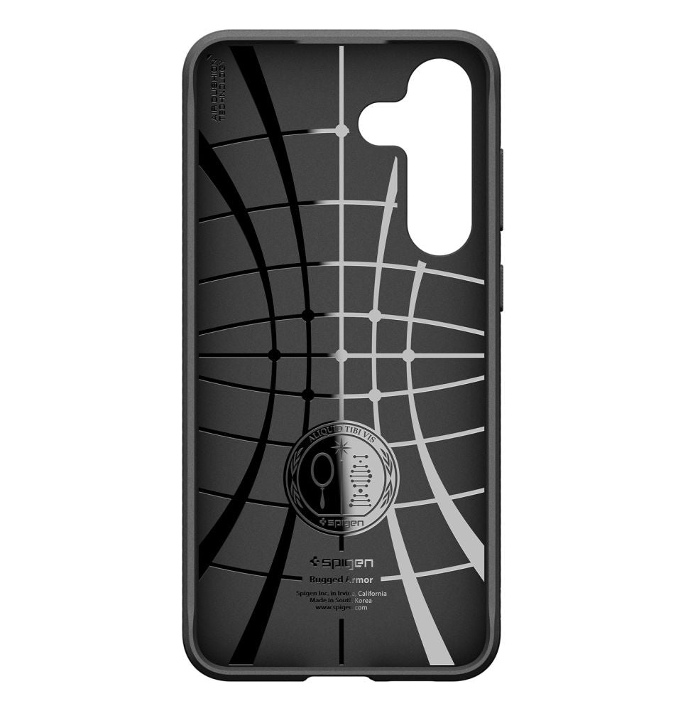 Spigen Rugged Armor dėklas Samsung Galaxy S25 FE – juodas