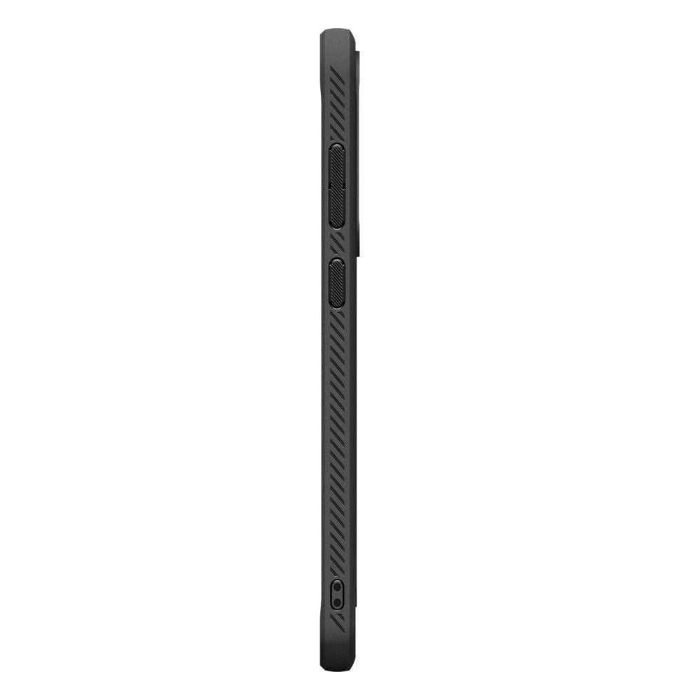 Spigen Rugged Armor dėklas Samsung Galaxy S25 FE – juodas