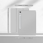 Tech-Protect SmartCase Pen dėklas Galaxy Tab S9/S9 FE – pilkas -- Samsung Galaxy Tab S9