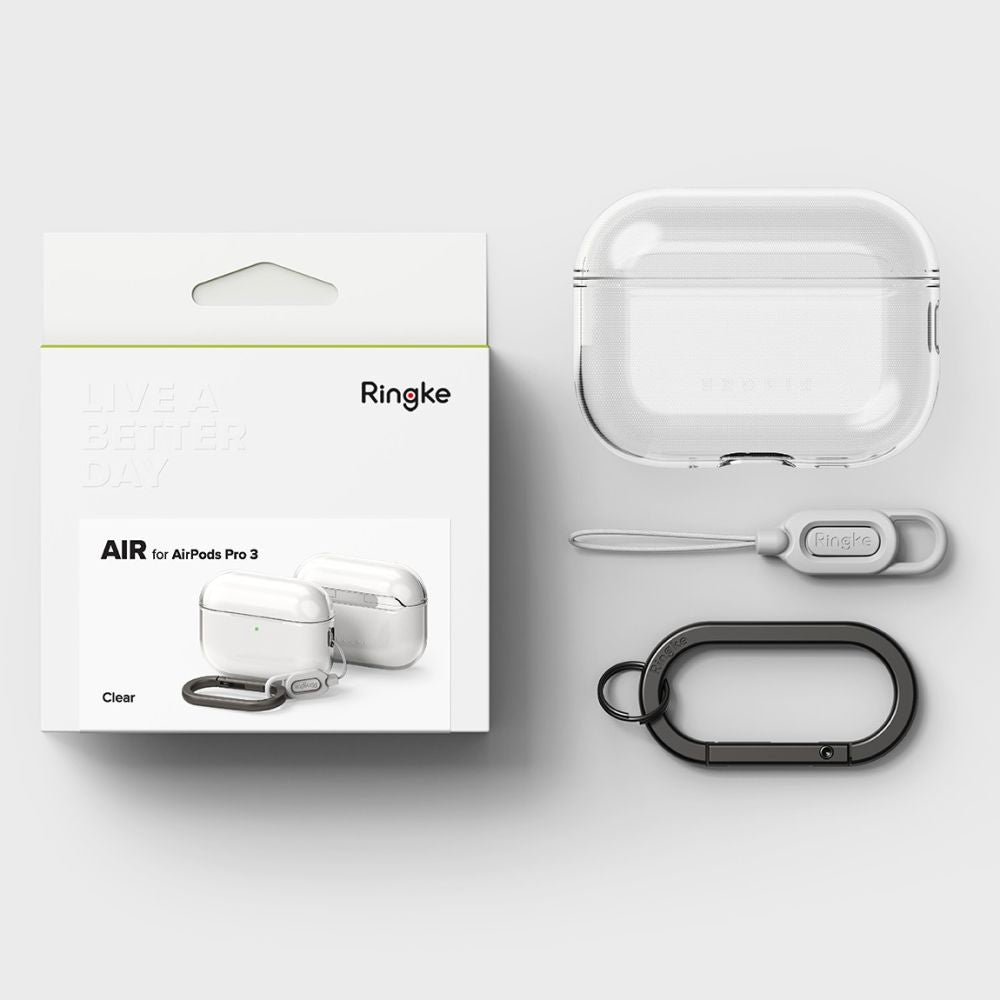 Ringke Air dėklas AirPods Pro 3 – skaidrus -- AirPods Pro 3