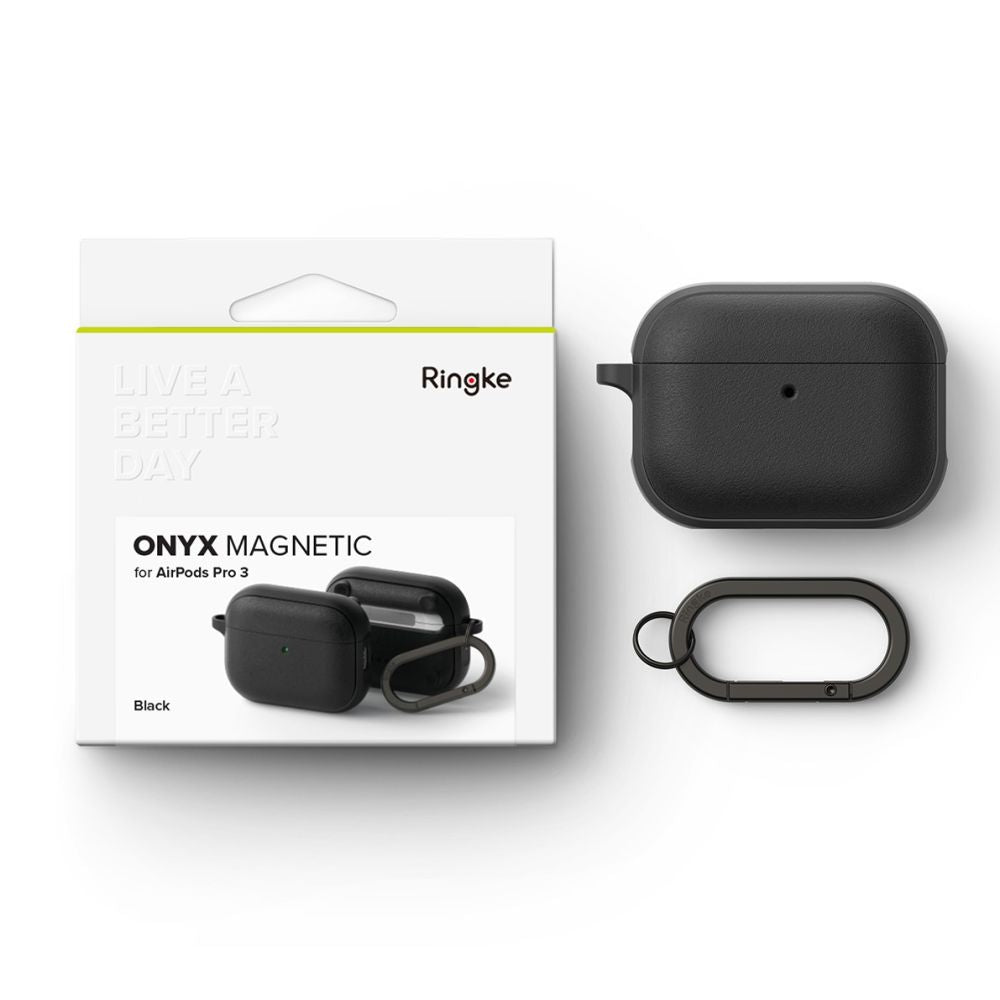 Ringke Onyx MagSafe dėklas AirPods Pro 3 – juodas -- AirPods Pro 3