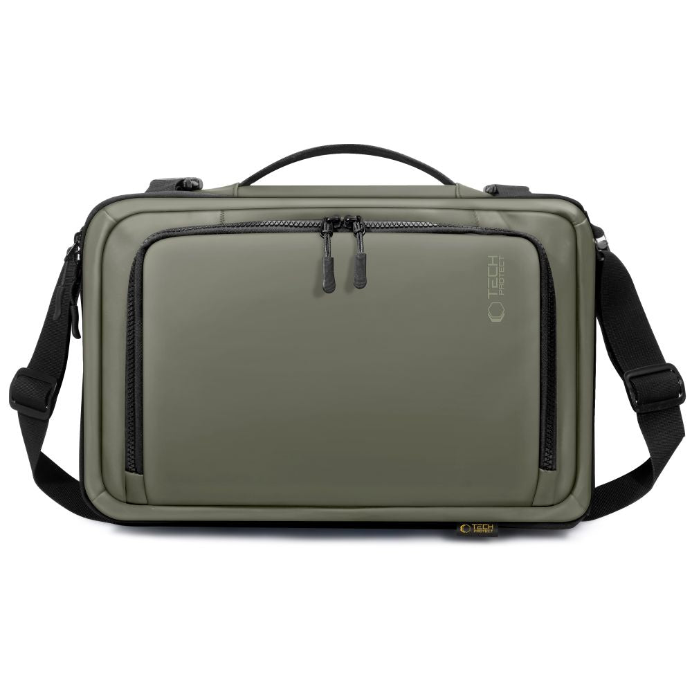 Tech-Protect Defender S50 kuprinė Ryanair & Wizzar reikalavimams, 20 l nešiojamajam kompiuteriui – alyvuogių -- Laptop Bags
