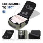 Tech-Protect Defender S50 kuprinė Ryanair & Wizzar reikalavimams, 20 l nešiojamajam kompiuteriui – alyvuogių -- Laptop Bags