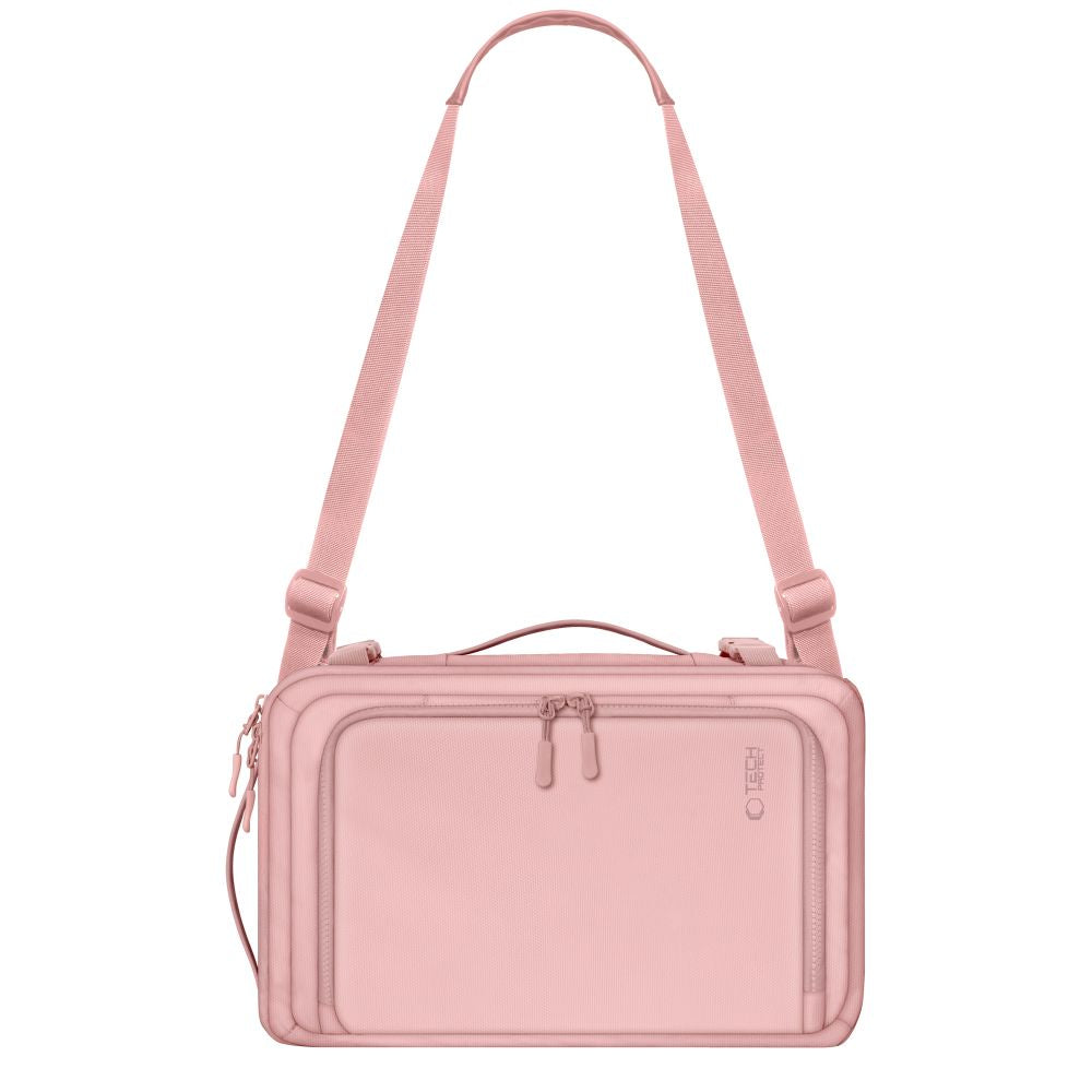 Tech-Protect Defender S50 kuprinė Ryanair ir Wizzair, 20L nešiojamasis kompiuteris - rožinė -- Laptop Bags