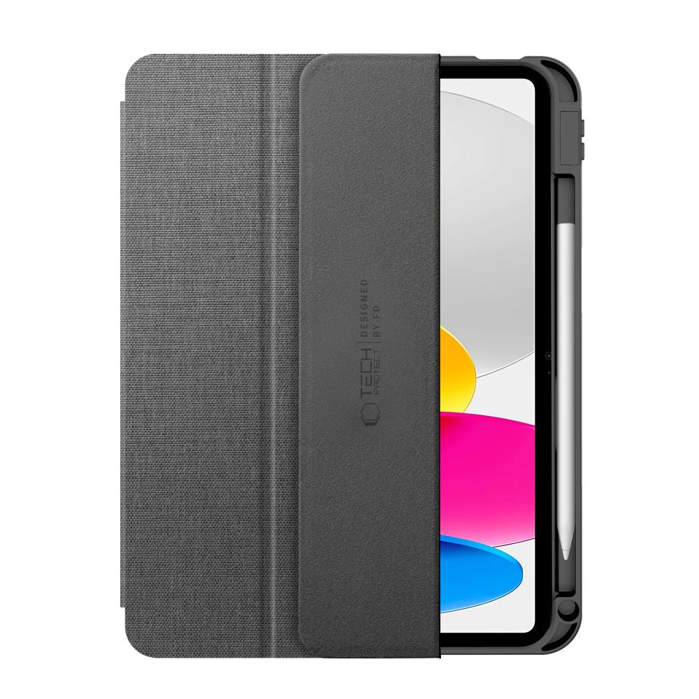 Tech-Protect SC Pen Canvas Dėklas, skirtas iPad 10.9" 2022 / iPad 11" 2025 - pilkas