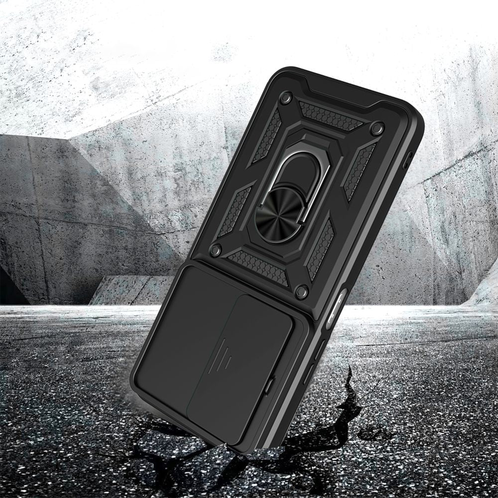 Tech-Protect CamShield Pro dėklas Xiaomi Redmi 15 – juodas -- Xiaomi Redmi 15