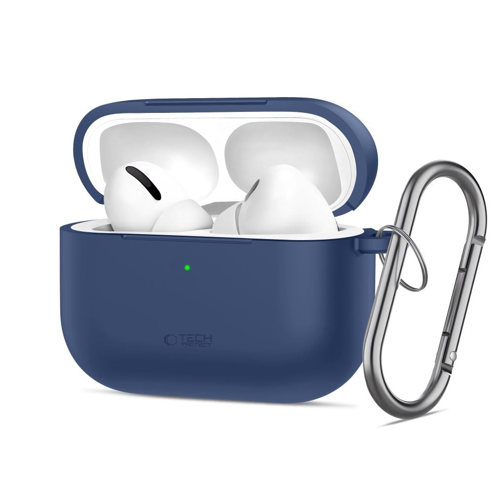 Tech-Protect silikoninis dėklas AirPods Pro – tamsiai mėlynas -- AirPods Pro