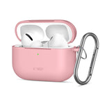 Tech-Protect silikoninis dėklas AirPods Pro su karabinu – rožinis -- AirPods Pro
