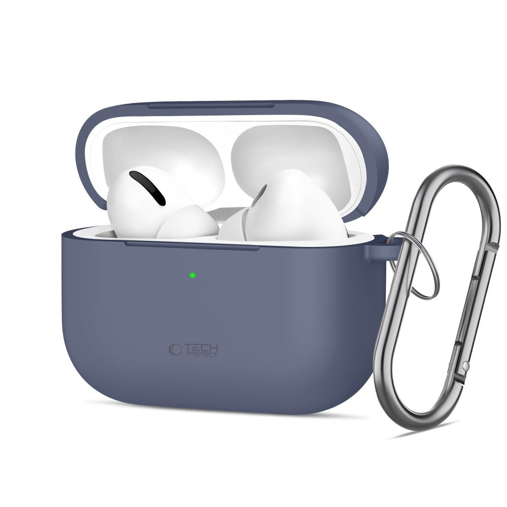 Tech-Protect silikoninis dėklas AirPods Pro – mėlynas -- AirPods Pro