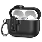Tech-Protect Slim Hook dėklas AirPods Pro 3 – juodas -- AirPods Pro 3