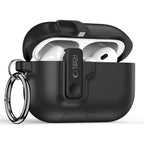Tech-Protect Slim Hook dėklas AirPods Pro 3 – juodas -- AirPods Pro 3