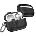 Tech-Protect Slim Hook dėklas AirPods Pro 3 – juodas -- AirPods Pro 3