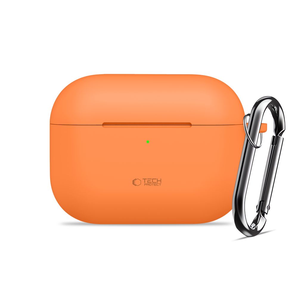 Tech-Protect silikoninis dėklas AirPods Pro – oranžinis -- AirPods Pro