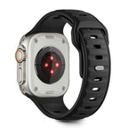 Tech-Protect IconBand Line dirželis, skirtas Apple Watch 44 / 45 / 46 / 49 mm - juodas -- Apple Watch 44