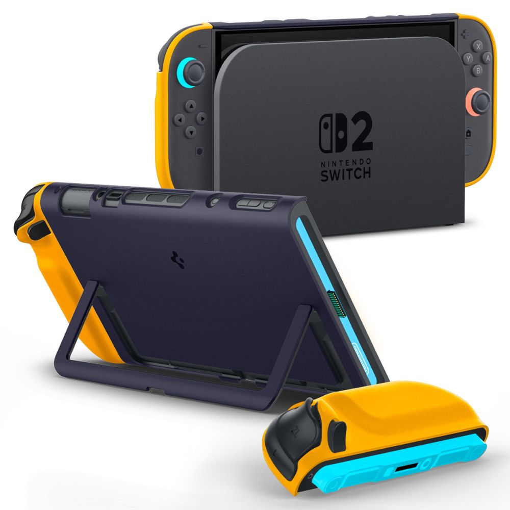 Spigen Nano Pop dėklas, skirtas Nintendo Switch 2 – tamsiai mėlynas -- Cell phone cases and covers