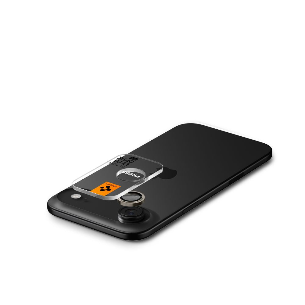 Spigen Optik Pro objektyvų apsauga iPhone Air – auksinė (2 vnt.)