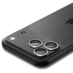 Spigen Optik Pro kameros apsauga „EZ Fit“ 2 vnt. – sidabrinė