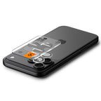 Spigen Optik Pro kameros apsauga „EZ Fit“ 2 vnt. – sidabrinė