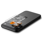 Spigen Optik Pro lęšių stikliukas iPhone 16/17 Pro/Max – oranžinis
