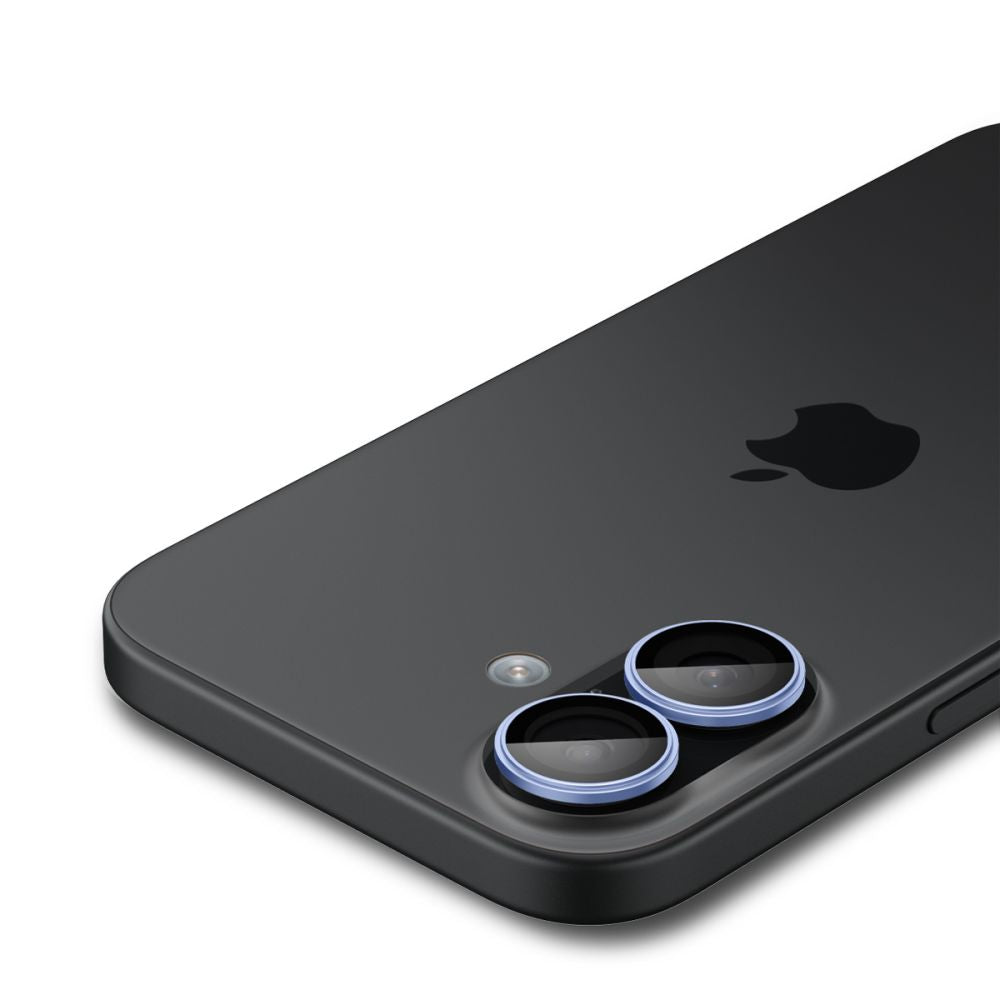 Spigen Optik Pro kameros apsauga iPhone 16/17 – 2 vnt., mėlyna