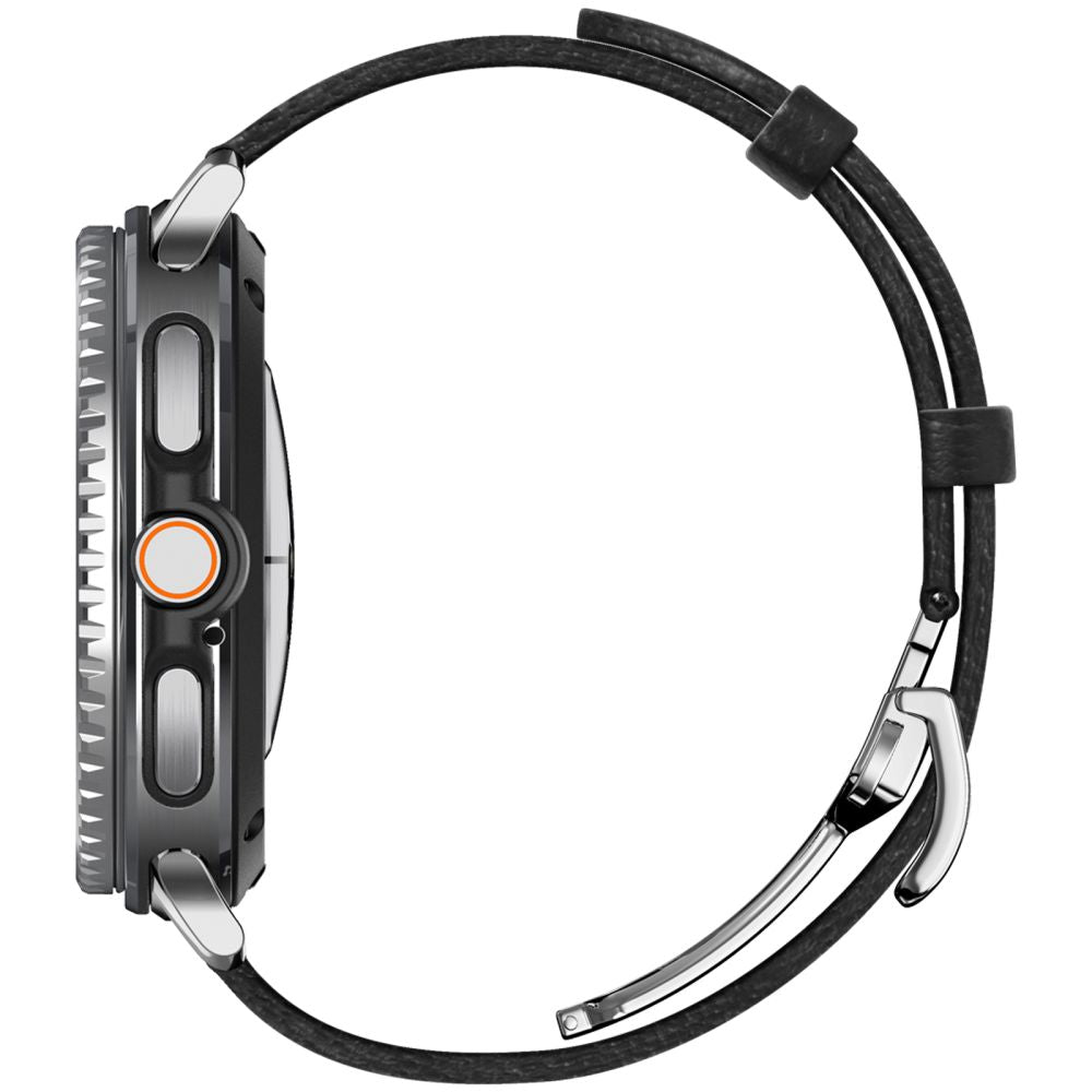 Spigen Enzo dirželis, skirtas Samsung Galaxy Watch 40/44/46 mm – juodas