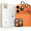 Tech-Protect Camring Fit+ kameros stikliukai iPhone 14–17 Pro/Max – oranžiniai -- iPhone 14 Pro