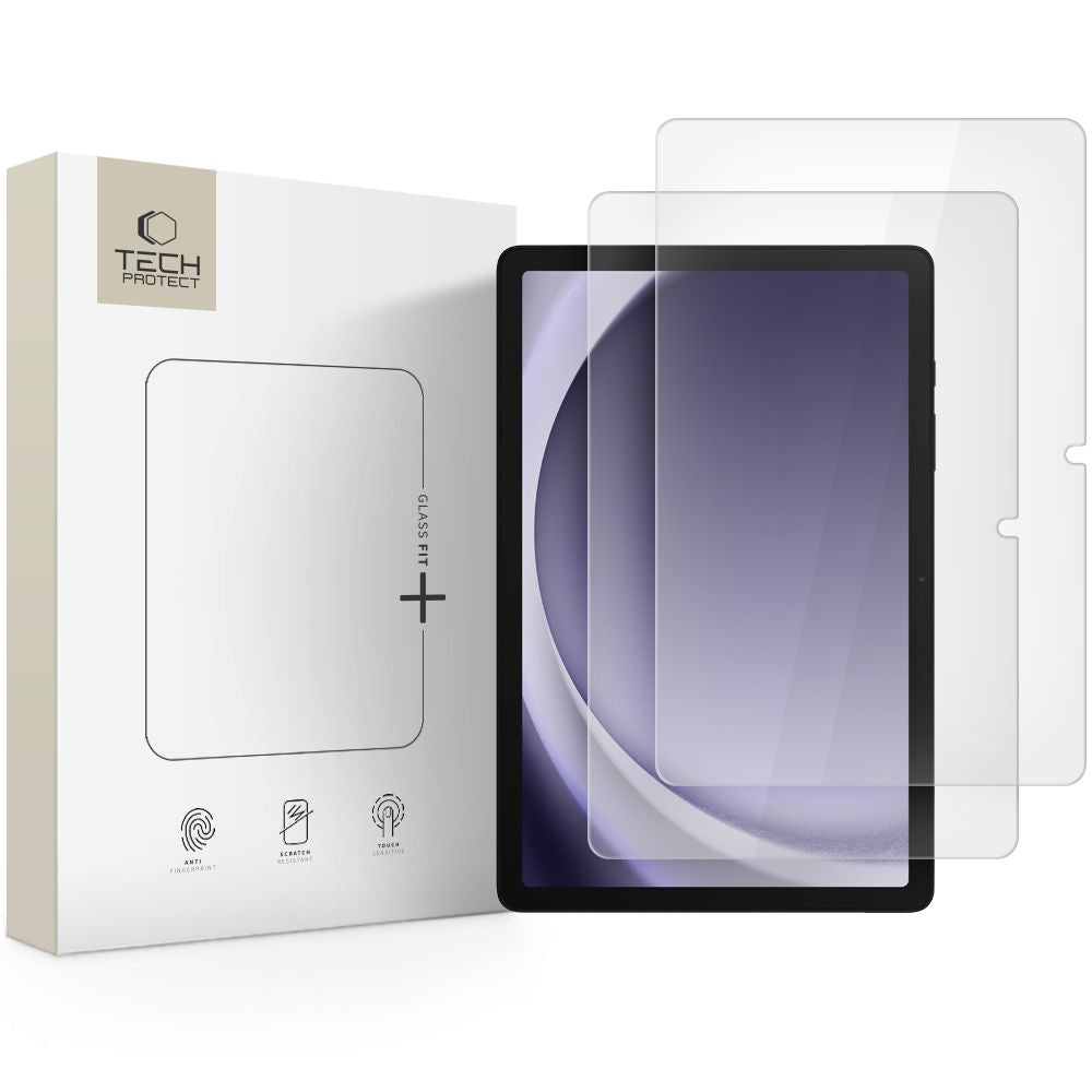 Tech-Protect Glass Fit+ grūdintas stiklas Galaxy Tab A9+/A11+ 11" (2 vnt.) -- Samsung Galaxy Tab A9+