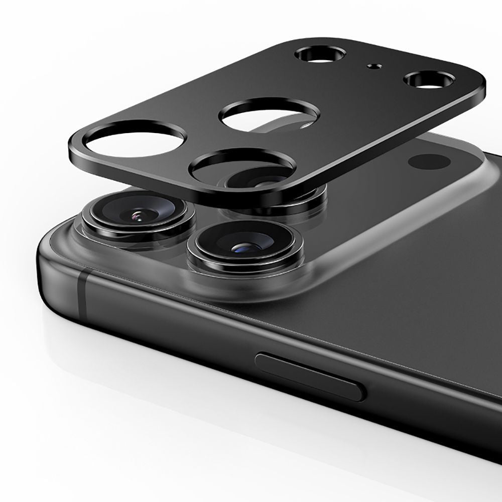 Tech-Protect Camalloy Fit+ kameros apsauga iPhone 17 Pro – sidabrinė -- iPhone 17 Pro