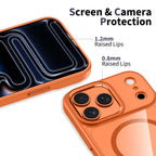 Tech-Protect MagSafe dėklas iPhone 17 Pro – oranžinis -- iPhone 17 Pro