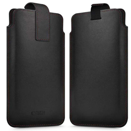 Tech-Protect SM65 dėklas, skirtas 6.0-6.9" išmaniesiems telefonams - juoda ir raudona -- Cell phone cases and covers