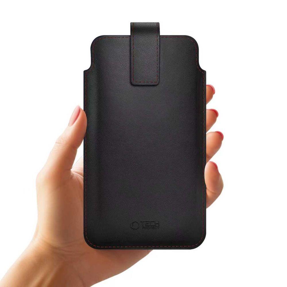 Tech-Protect SM65 dėklas, skirtas 6.0-6.9" išmaniesiems telefonams - juoda ir raudona -- Cell phone cases and covers