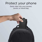 Tech-Protect SM65 dėklas, skirtas 6.0-6.9" išmaniesiems telefonams - juoda ir raudona -- Cell phone cases and covers