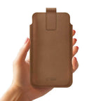 Tech-Protect SM65 dėklas 6,0–6,9" telefonams – rudas -- Cell phone cases and covers