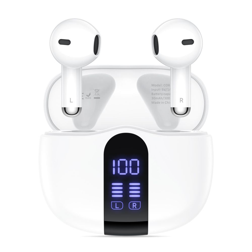 Tech-Protect UltraBoost TWS Core G2 ausinės – baltos -- Headphones