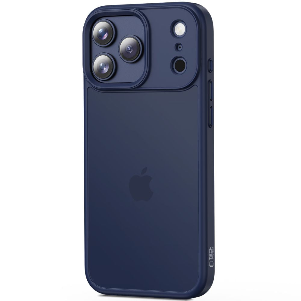 Tech-Protect MagMat dėklas iPhone 17 Pro – matinis tamsiai mėlynas -- iPhone 17 Pro
