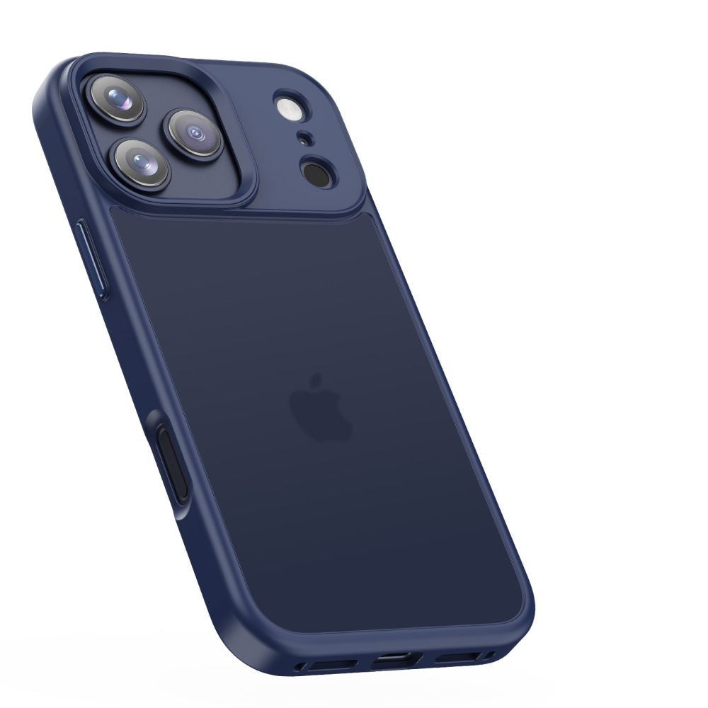 Tech-Protect MagMat dėklas iPhone 17 Pro – matinis tamsiai mėlynas -- iPhone 17 Pro
