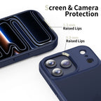 Tech-Protect MagMat dėklas iPhone 17 Pro – matinis tamsiai mėlynas -- iPhone 17 Pro
