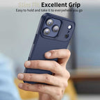 Tech-Protect MagMat dėklas iPhone 17 Pro – matinis tamsiai mėlynas -- iPhone 17 Pro