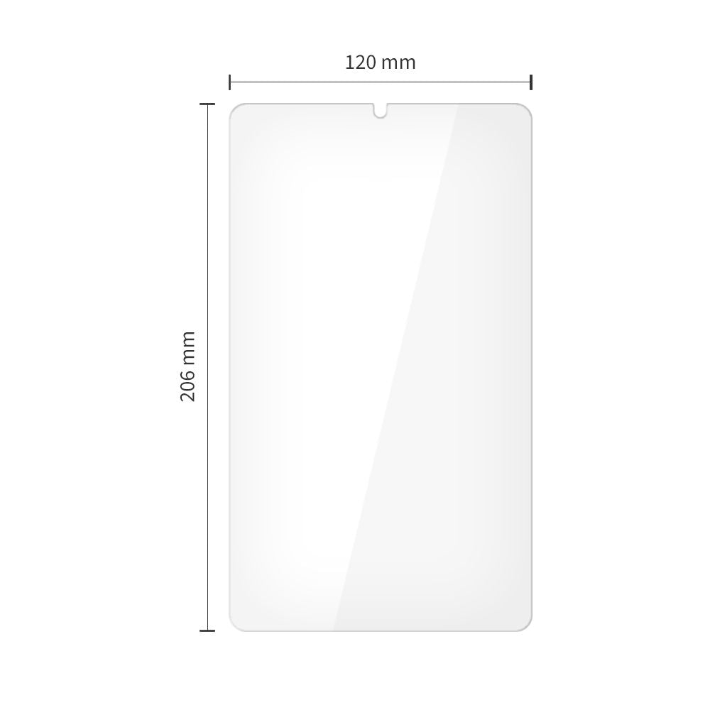 Tech-Protect Glass Fit+ stiklas Galaxy Tab A9/A11 8.7 (2 vnt.) -- Samsung Galaxy Tab A9