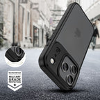 Tech-Protect MagMat dėklas iPhone 17 Pro Max – matinis juodas -- iPhone 17 Pro Max