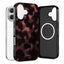 Tech-Protect Lamano MagSafe dėklas iPhone 17 – juodas/raudonas -- iPhone 17