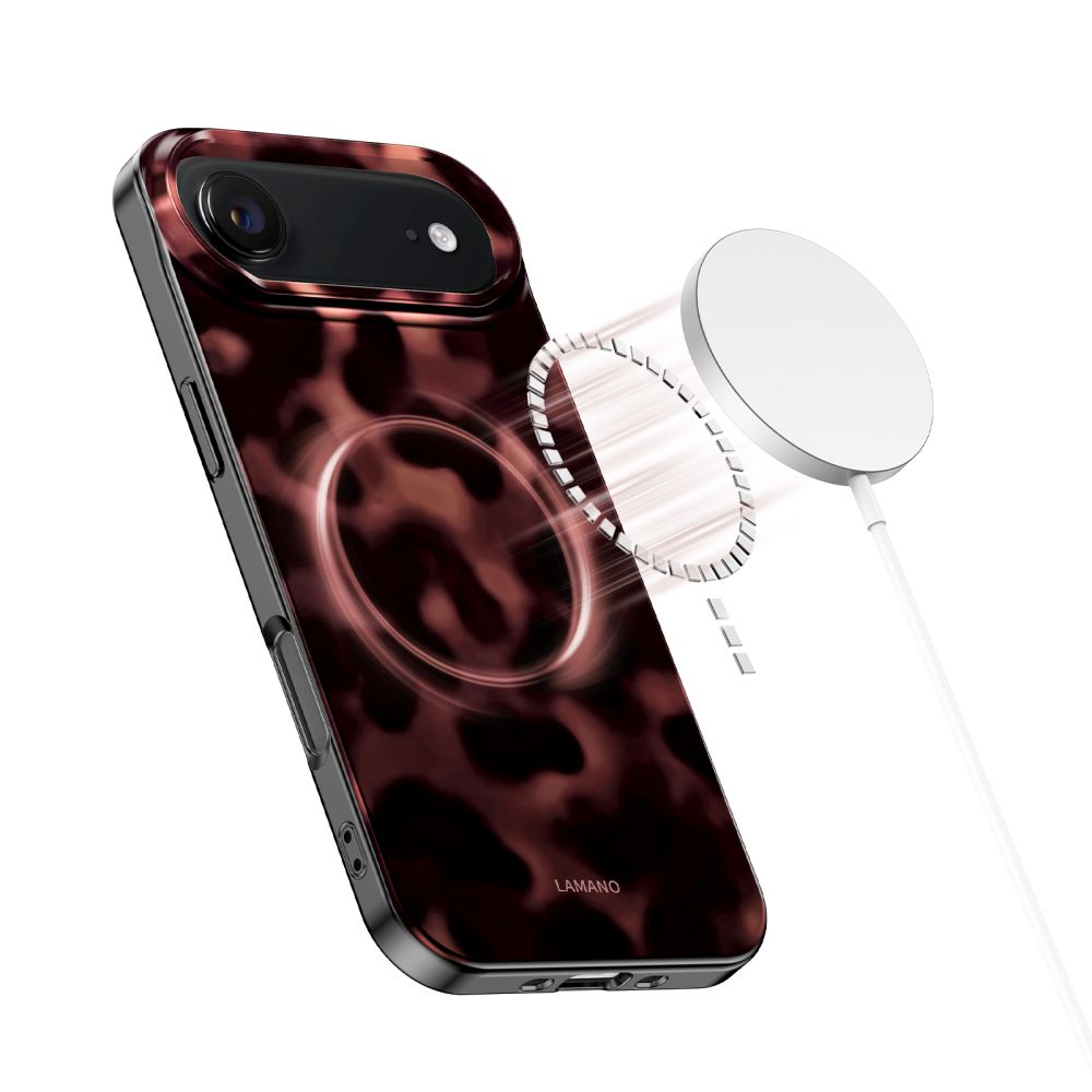 Tech-Protect Lamano MagSafe dėklas iPhone Air – juodai raudonas -- iPhone 17 Air