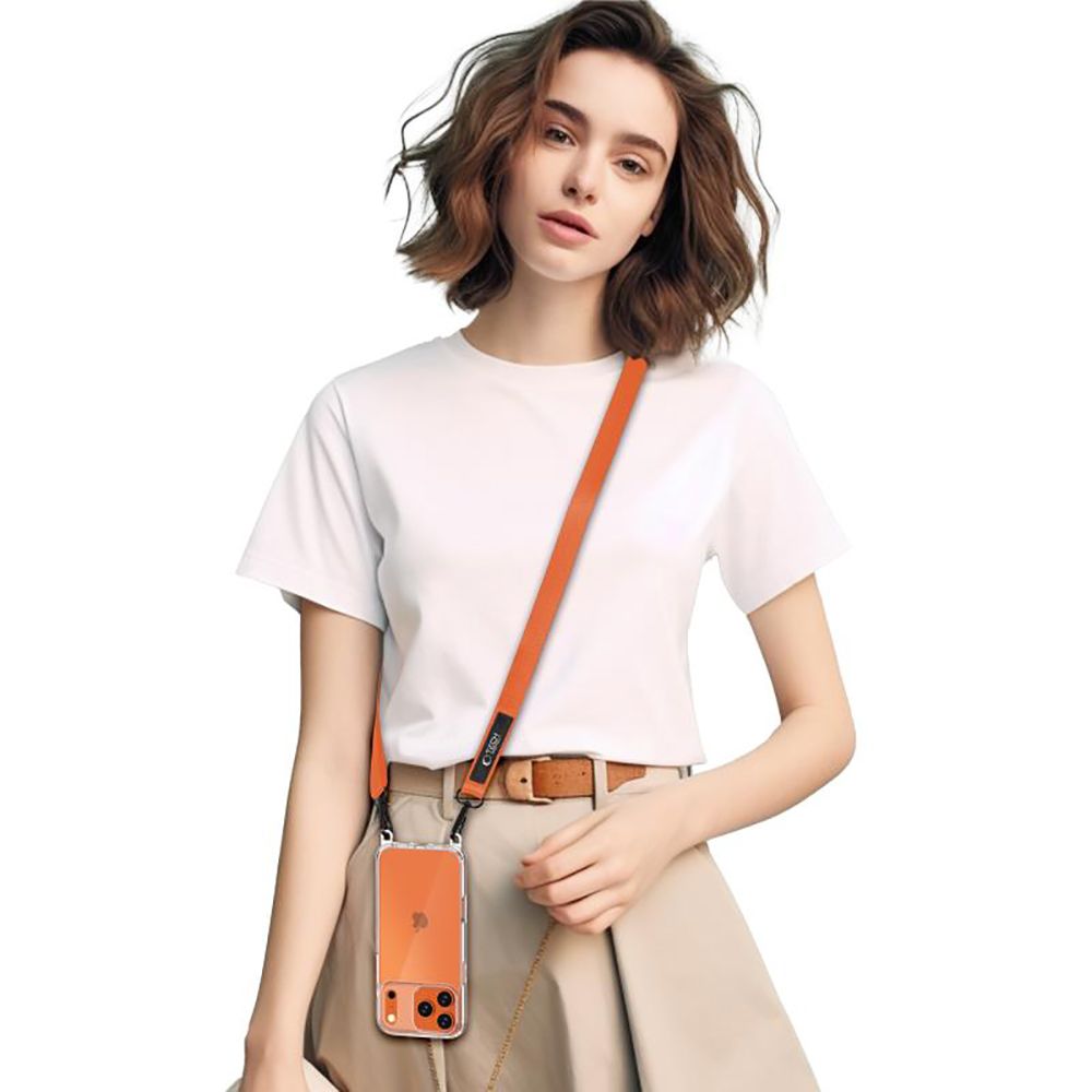 Tech-Protect C6S Rope Crossbody Leash - oranžinė -- Other phone accessories